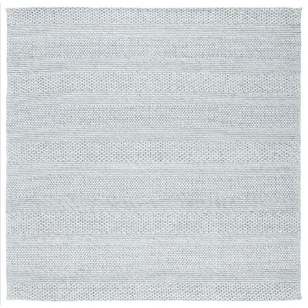 Safavieh 7 x 7 ft. Marbella Contemporary Square Power Loomed Rug Silver & Grey MRB556G-7SQ